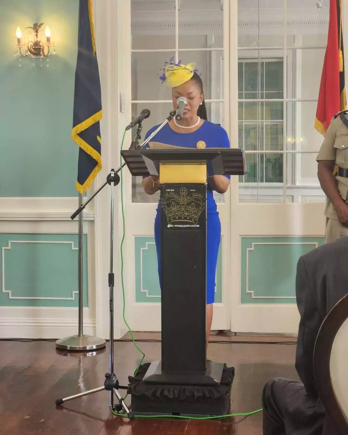 Labour Advocate Malaka Parker Sworn In as Senator at Government House