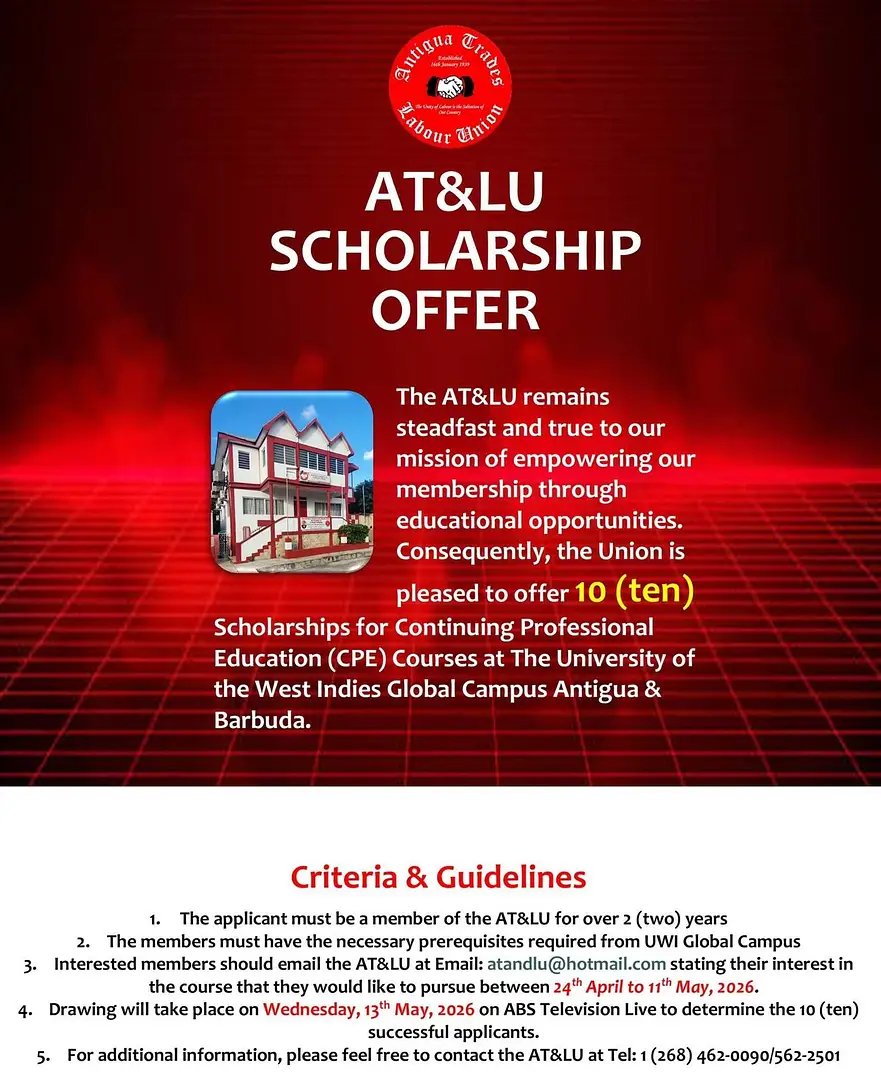 AT&LU Offers 10 Scholarships for UWI Global Campus Short Courses