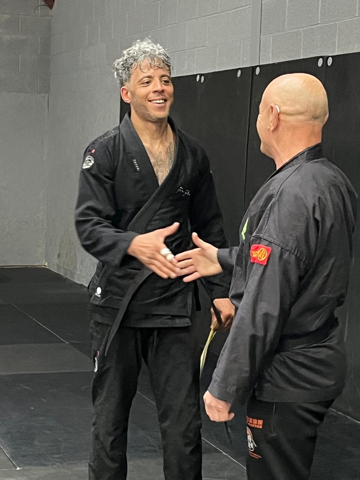 British-Antiguan Whylee O'Brien Earns Combat Jiu-Jitsu Black Belt at 41