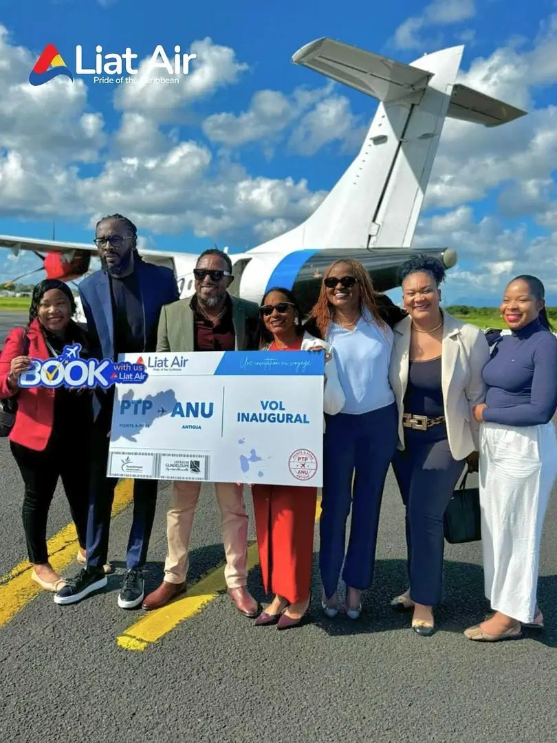 LIAT Air Launches Twice-Weekly Direct Service Between Antigua and Guadeloupe