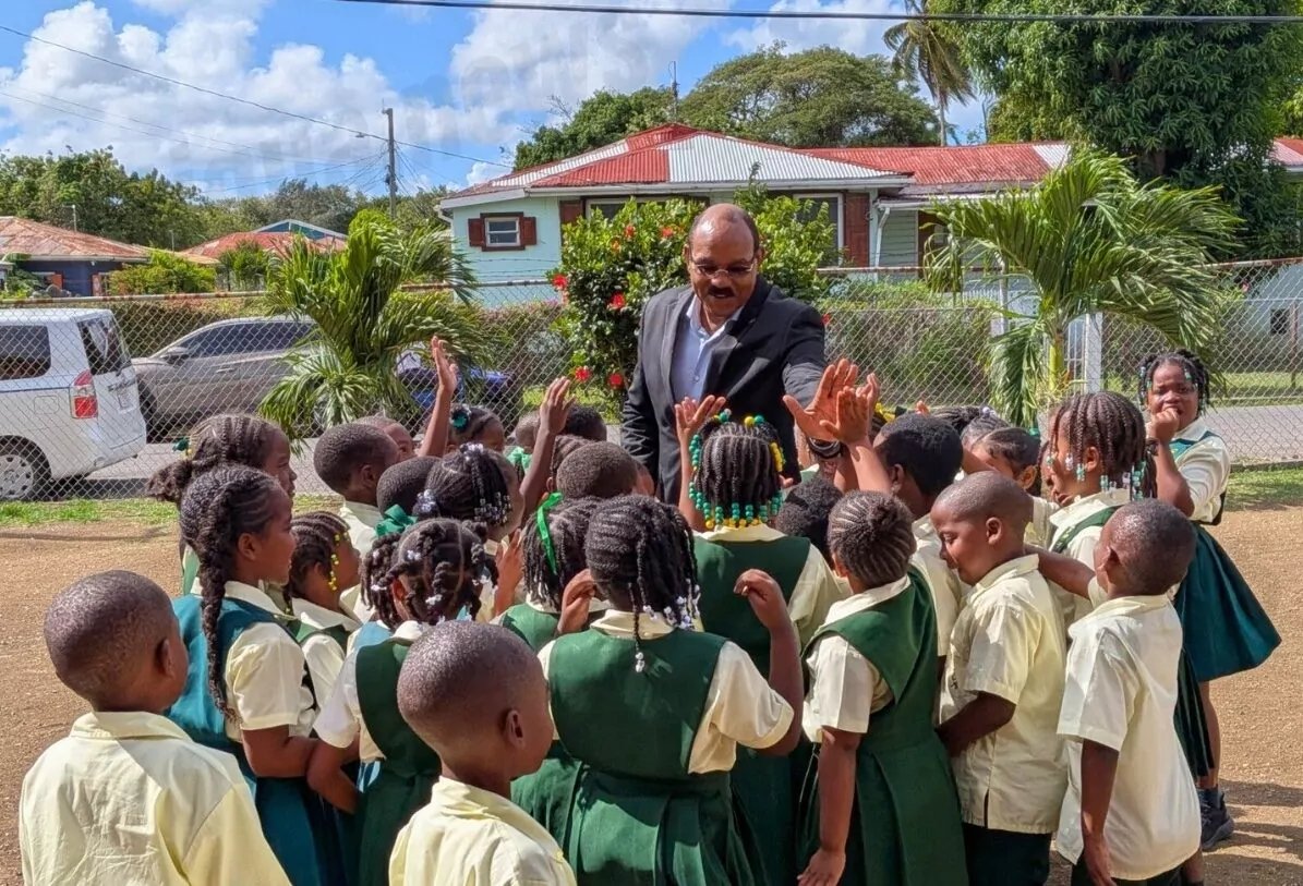 VIDEO STORY: Prime Minister Gaston Browne Inspires Students During Historic Visit to Grace Christian Academy