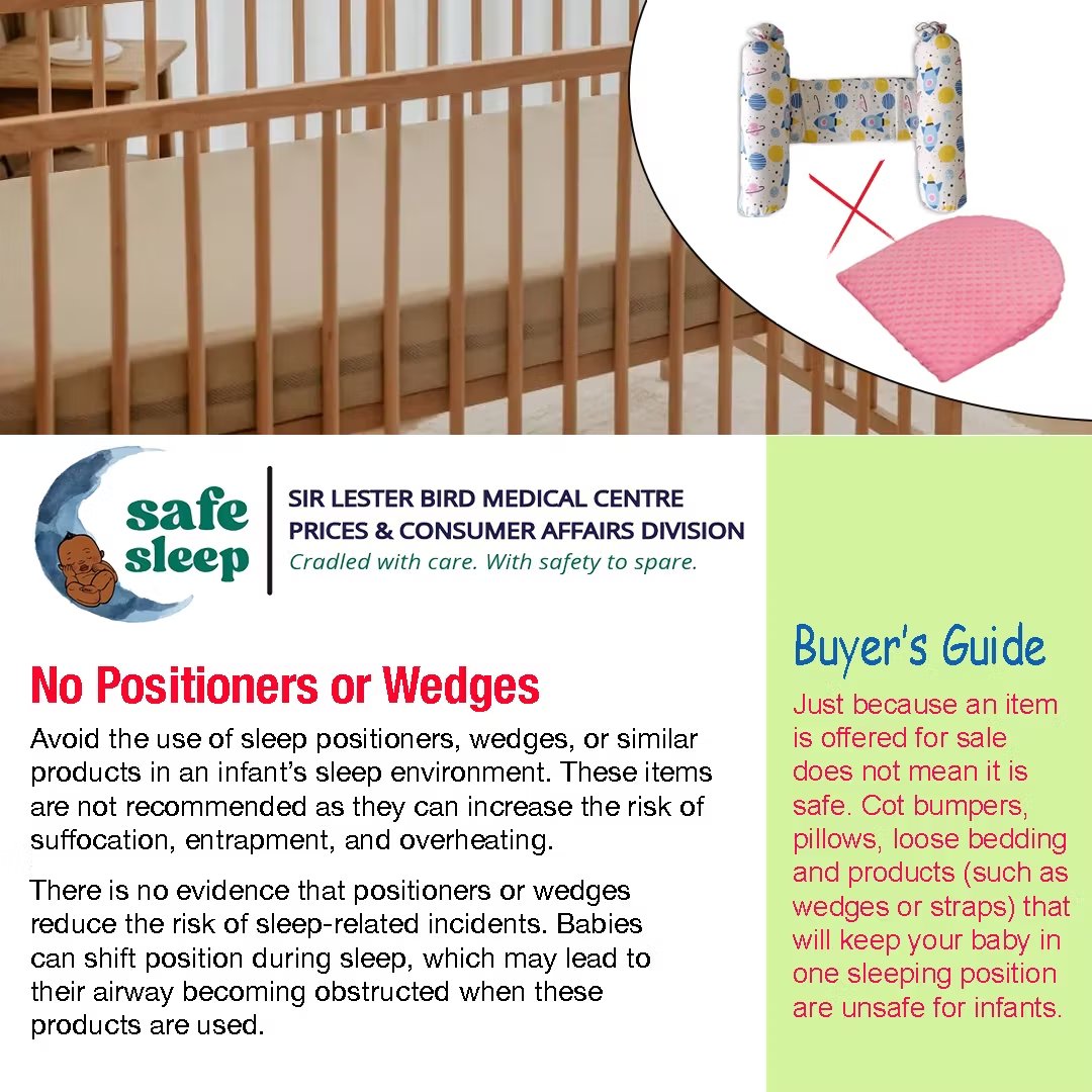 Sir Lester Bird Medical Centre Launches Annual Safe Sleep Campaign for Infants