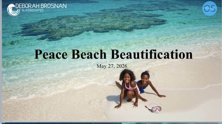 PM Browne Unveils 'Peace Beach' Plans for Barnacle Point with Artificial Reef and Marine Trail