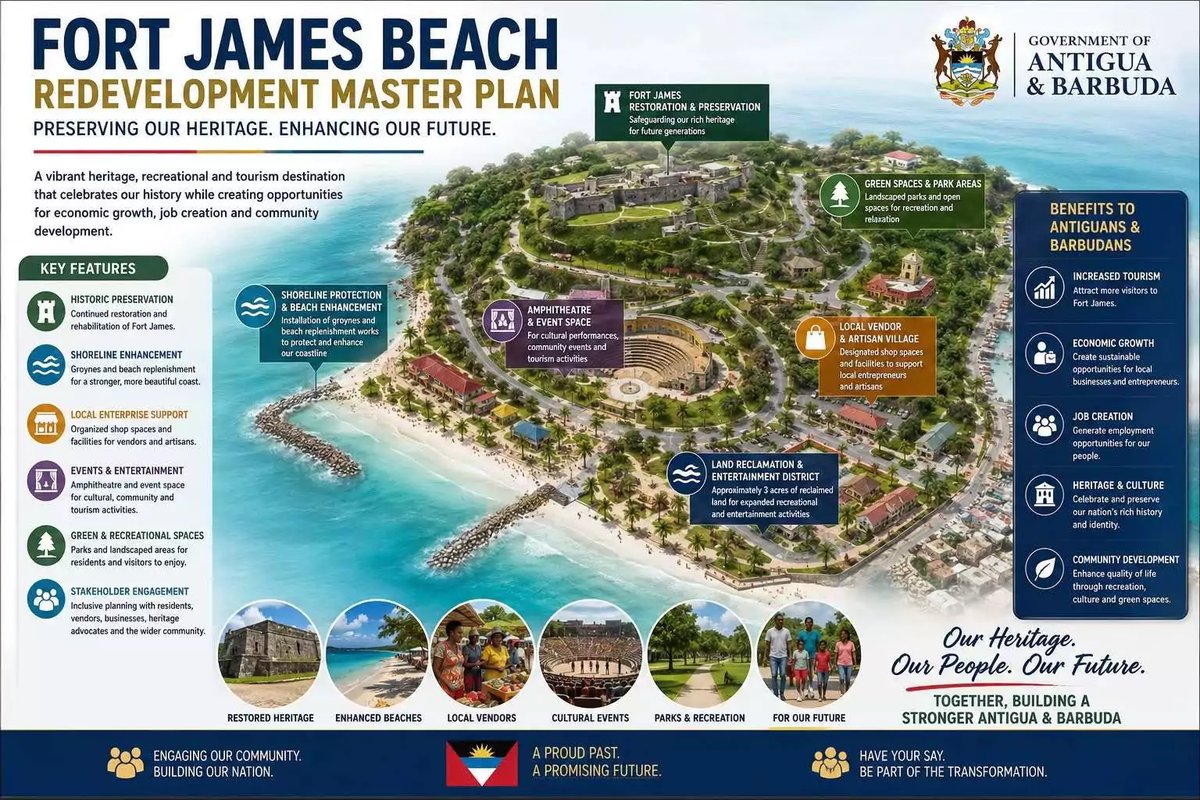 Government Scraps Royal Caribbean Deal, Takes Charge of Fort James Redevelopment