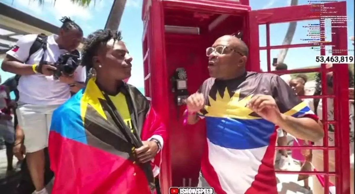 IShowSpeed Gets Antiguan Pronunciation Lesson Live on Stream During Island Visit