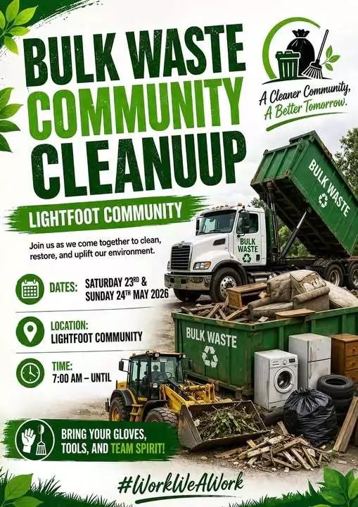 St. Peter MP Turner Kicks Off Bulk Waste Cleanup Drive in Lightfoot Community