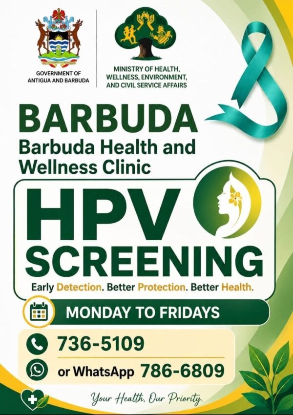Free HPV Screening Available to Barbuda Women Through Health Clinic