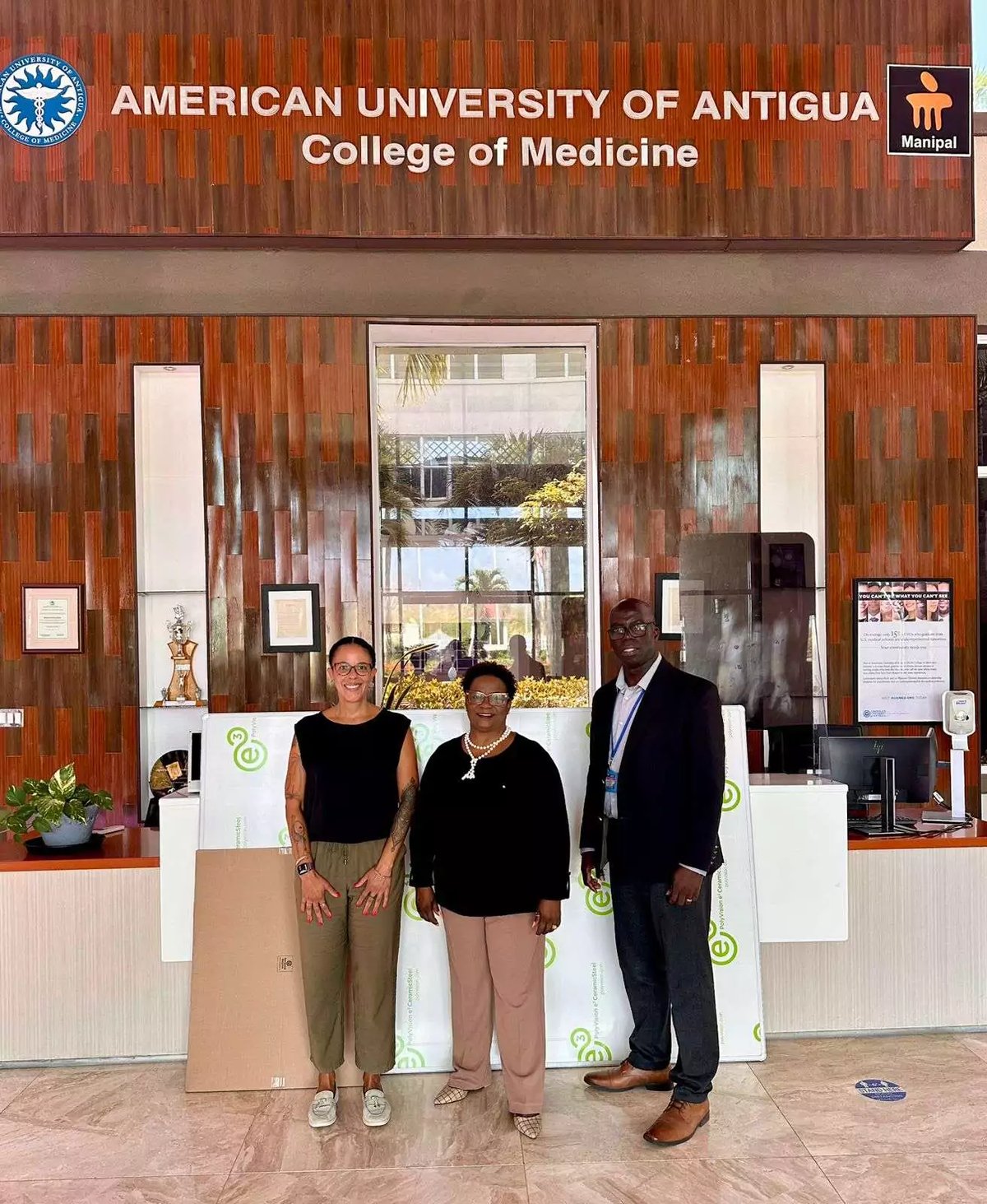 AUA Donates Whiteboards and Flip Charts to ABCAS Ahead of New Academic Year