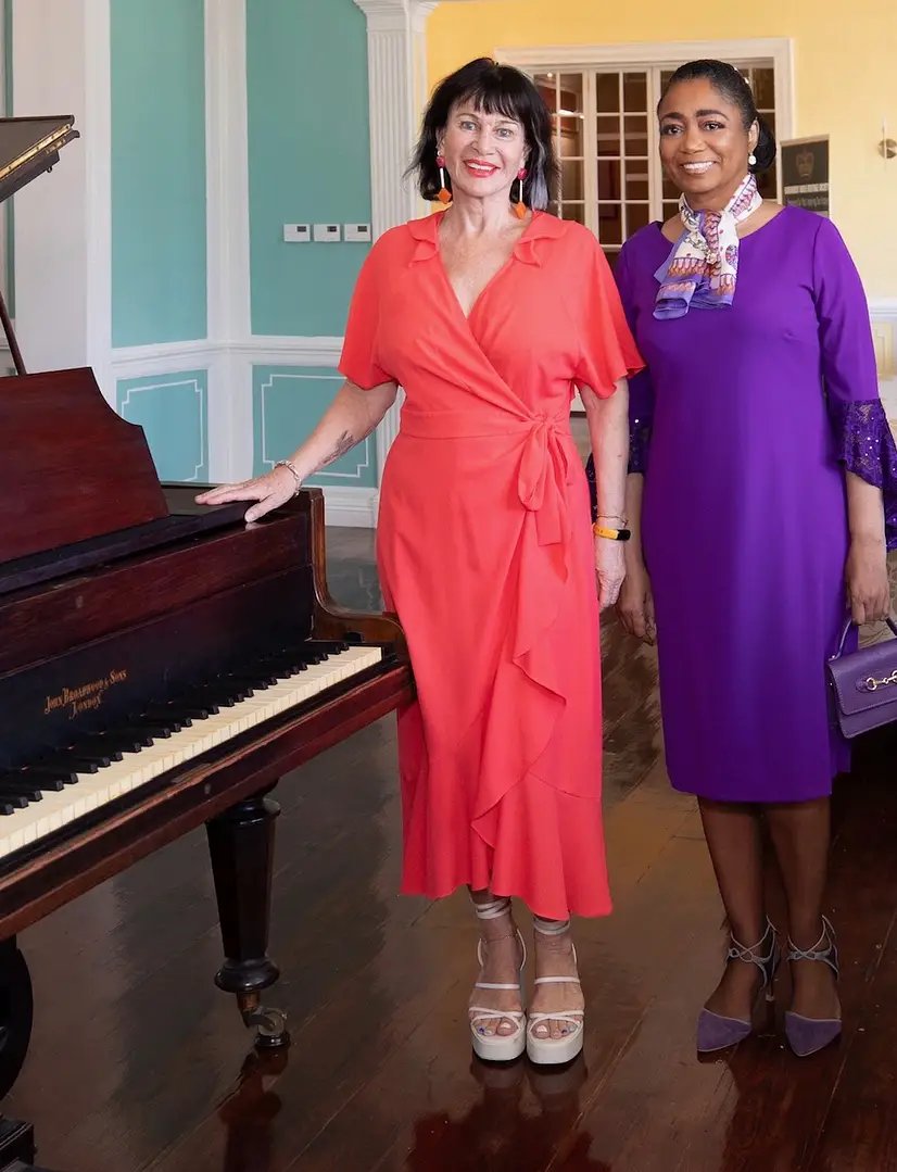 Historic 1893 Broadwood Grand Piano Donated to Government House Museum