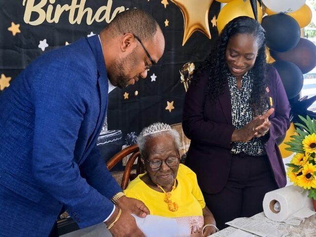Minister Turner Honours Centenarians as 'Living History' During National Centenarian Week