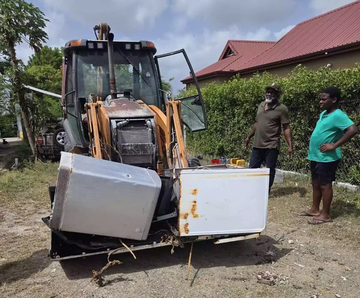 St Peter MP Rawdon Turner Continues Bulk Waste Cleanup Initiative in Gunthropes 