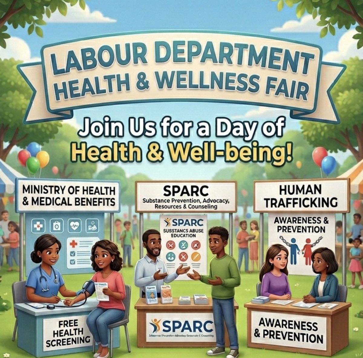Labour Department to Hold Free Health and Wellness Fair on Thames Street Friday