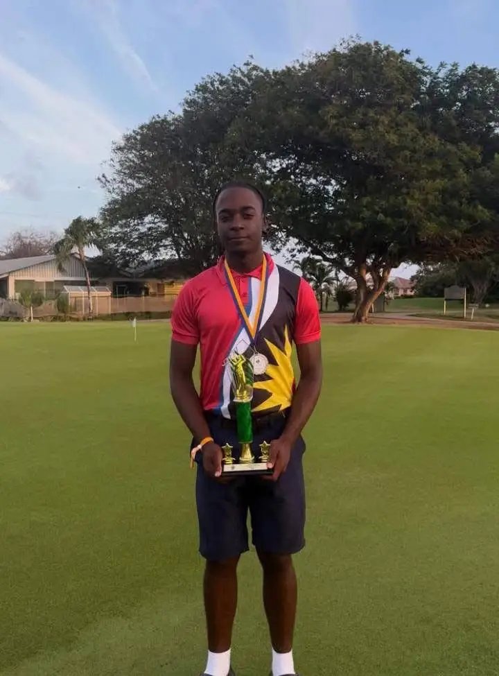 Antiguan Golfer Marquis George Claims Caribbean Optimist Championship Title