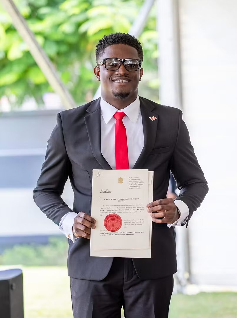 UN Youth Advisory Group Hails Historic Appointment of Antigua's Youngest Senator