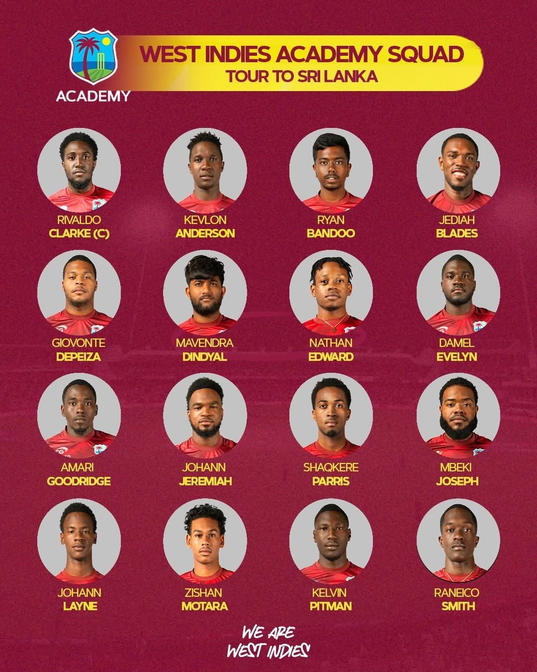 CWI Unveils 2026 Men's International Home Season Against Sri Lanka, New Zealand and Pakistan