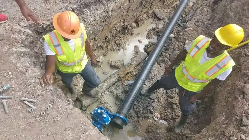 APUA Continues Water Network Upgrades in St. John's Point Area