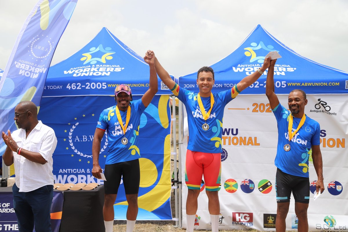 Antigua and Barbuda Cyclists Shine with Multiple Podium Finishes at OECS Championships