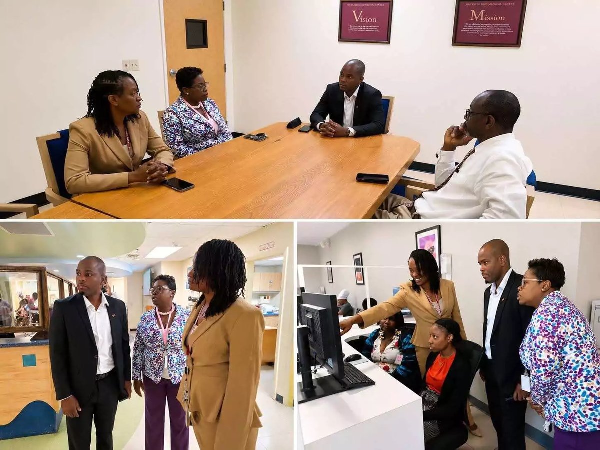 New Health Minister Tours Sir Lester Bird Medical Centre, Flags Key Priorities