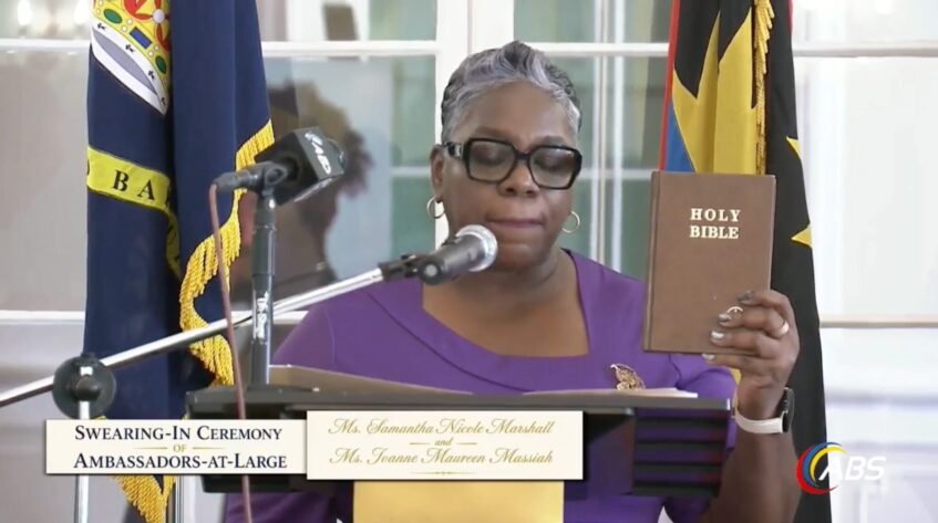 Marshall Sworn In as Ambassador-at-Large, Pledges Continued Service to Antigua and Barbuda