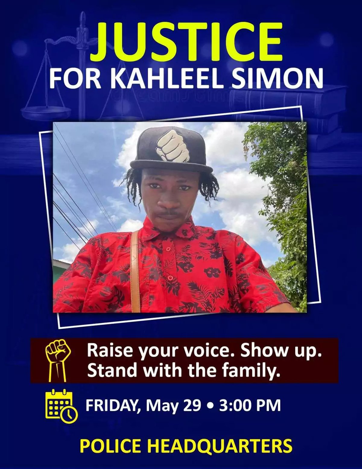Family of Slain Teen Kahleel Simon Plans Fifth Justice Picket at Police HQ