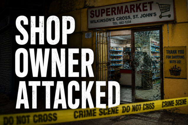 Supermarket Owner Struck With Iron Pipe in St. John's Assault