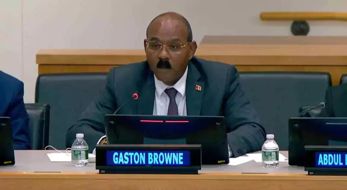 PM Browne Demands Urgent MVI Integration to End Financing Inequity for Island States