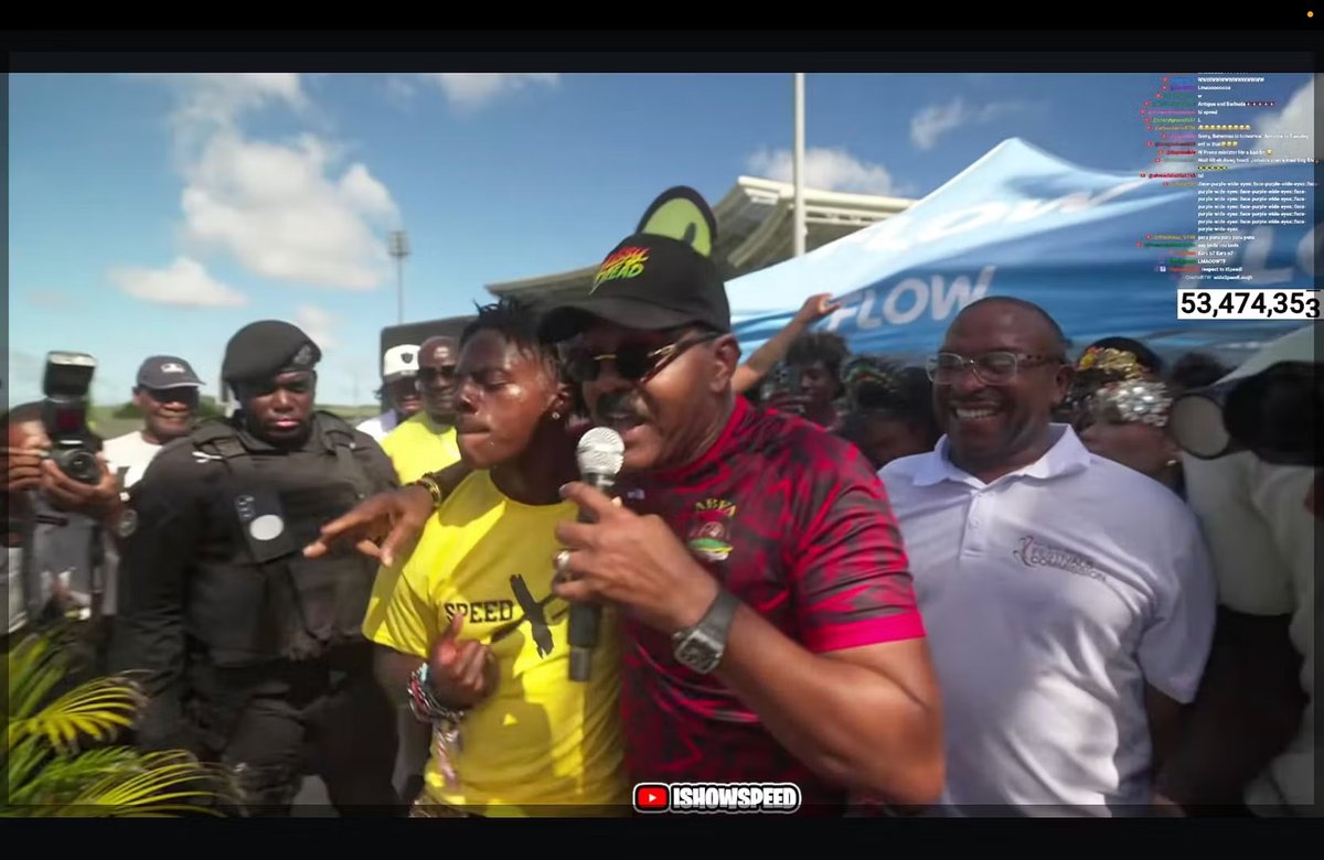 PM Browne Joins IShowSpeed in Live Performance of 'Gassy Dread'
