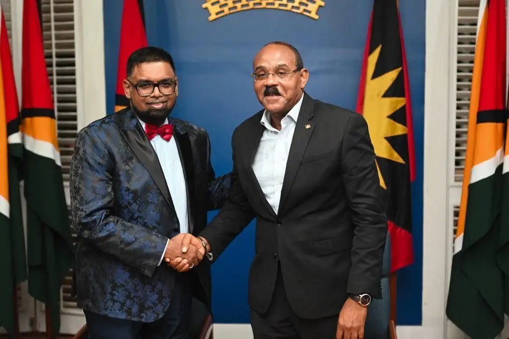 Guyanese President Ali Congratulates PM Browne on Fourth-Term Election Win