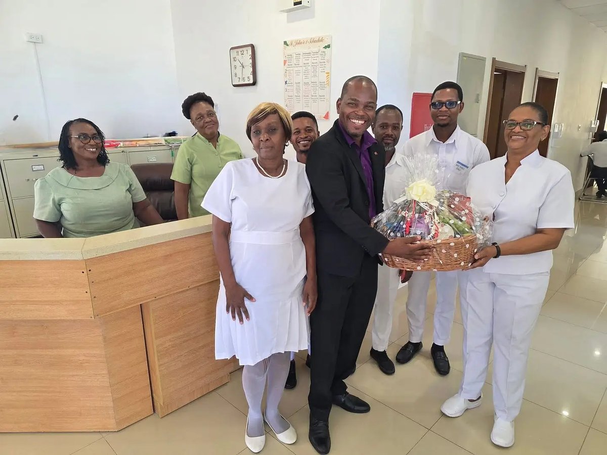 Health Minister Personally Funds Nurses Week Gift Baskets Across Antigua's Public Clinics