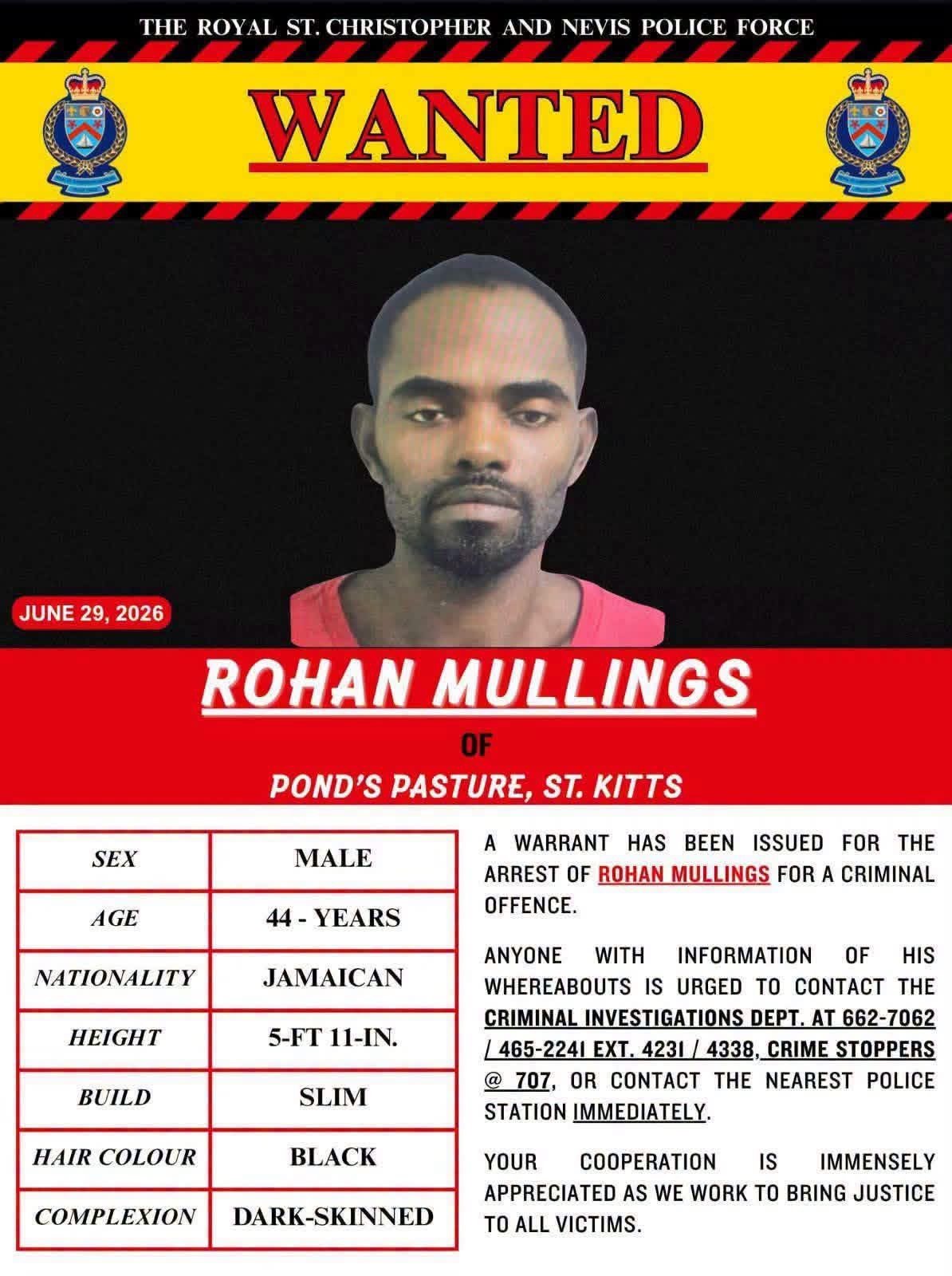 St. Kitts Police Arrest Wanted Man After Repatriation From Antigua