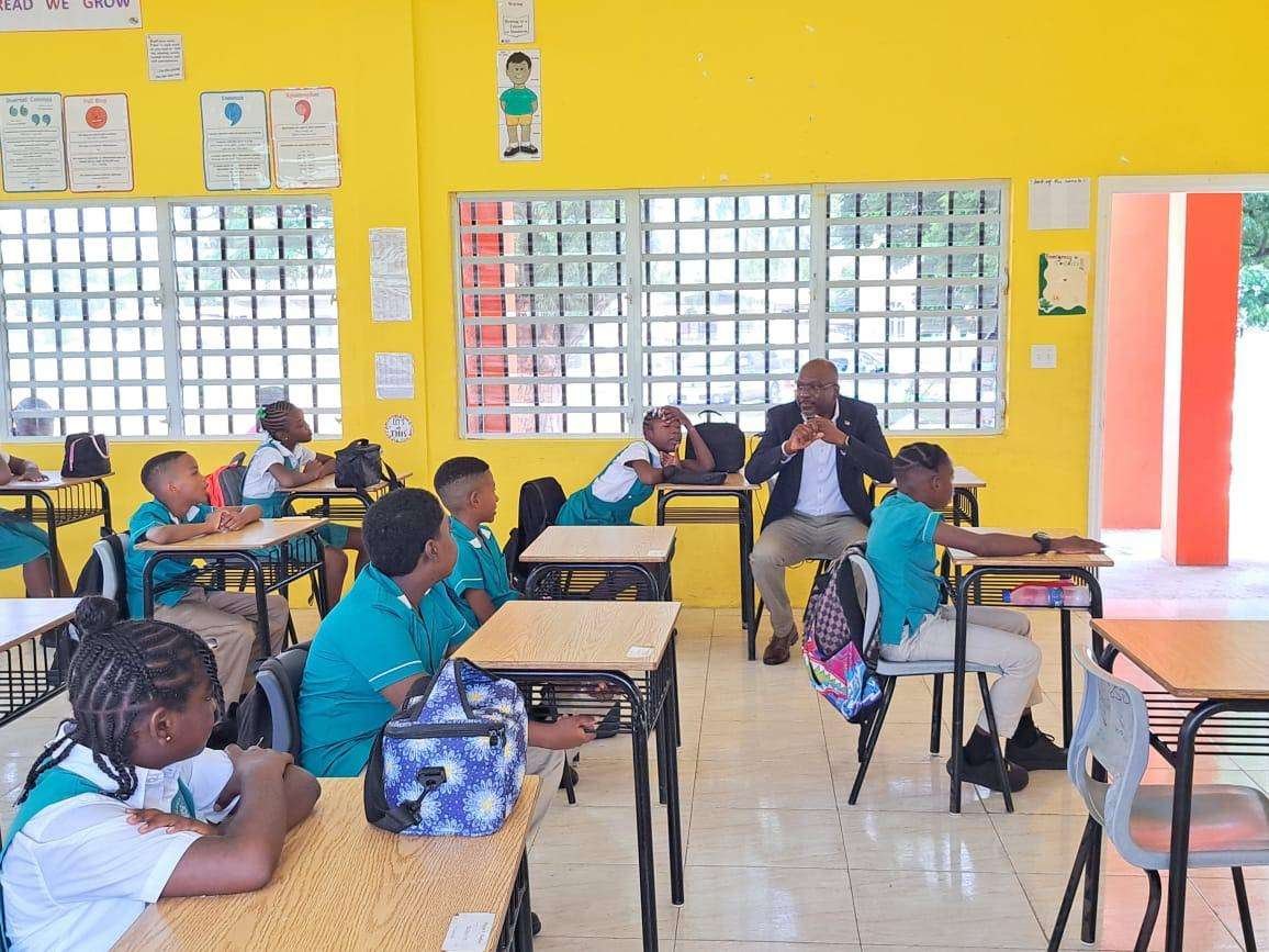 Education Minister Daryll Matthew Encourages Grade 6 Students Ahead of National Assessments