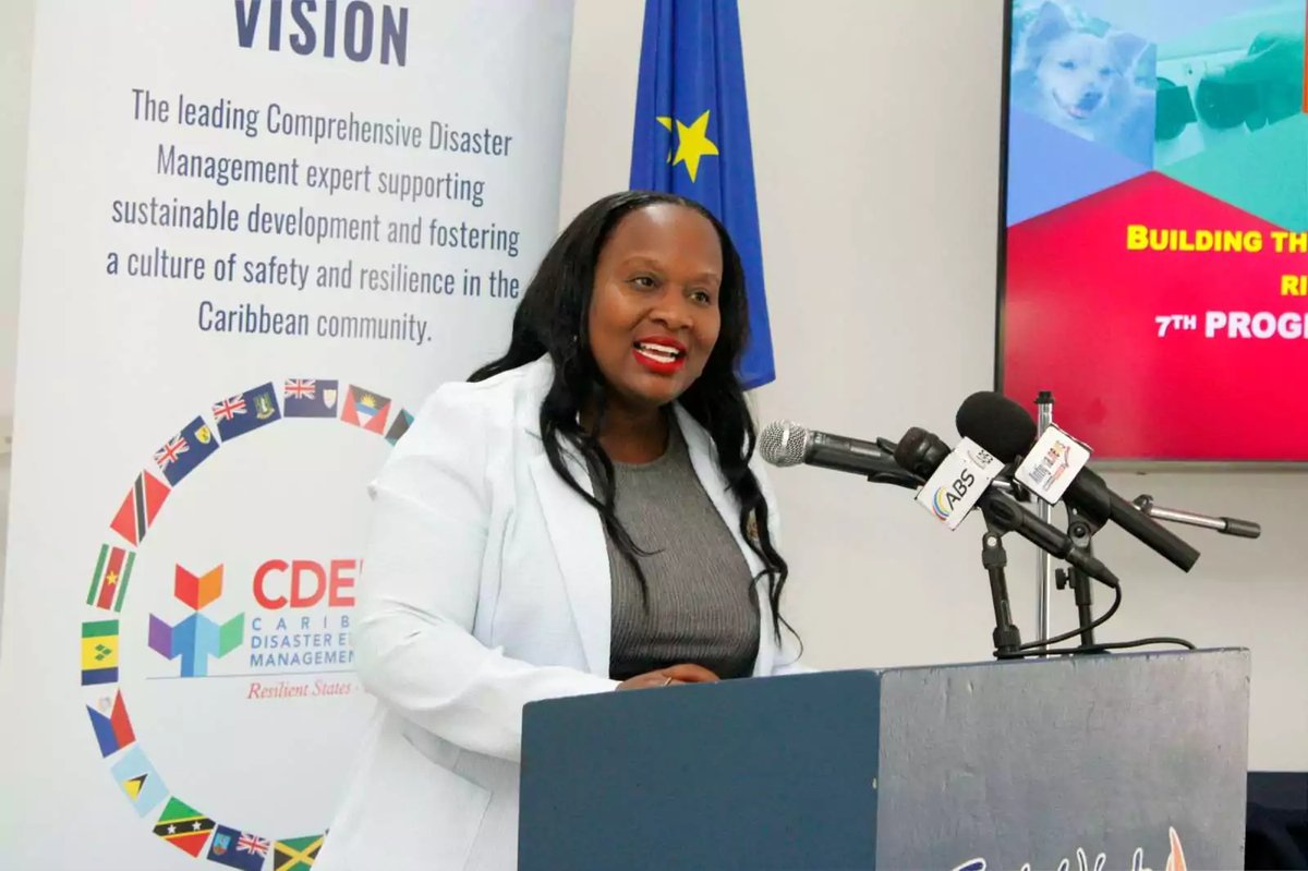 Antigua Showcases Flood Gains, Eyes Regional Disaster Hub at EU Programme Meeting